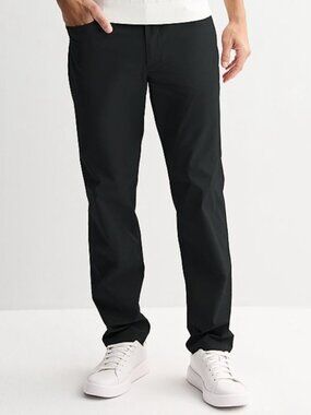 FLX Premium 5 Pocket Stretch Black Pants 38 x 32